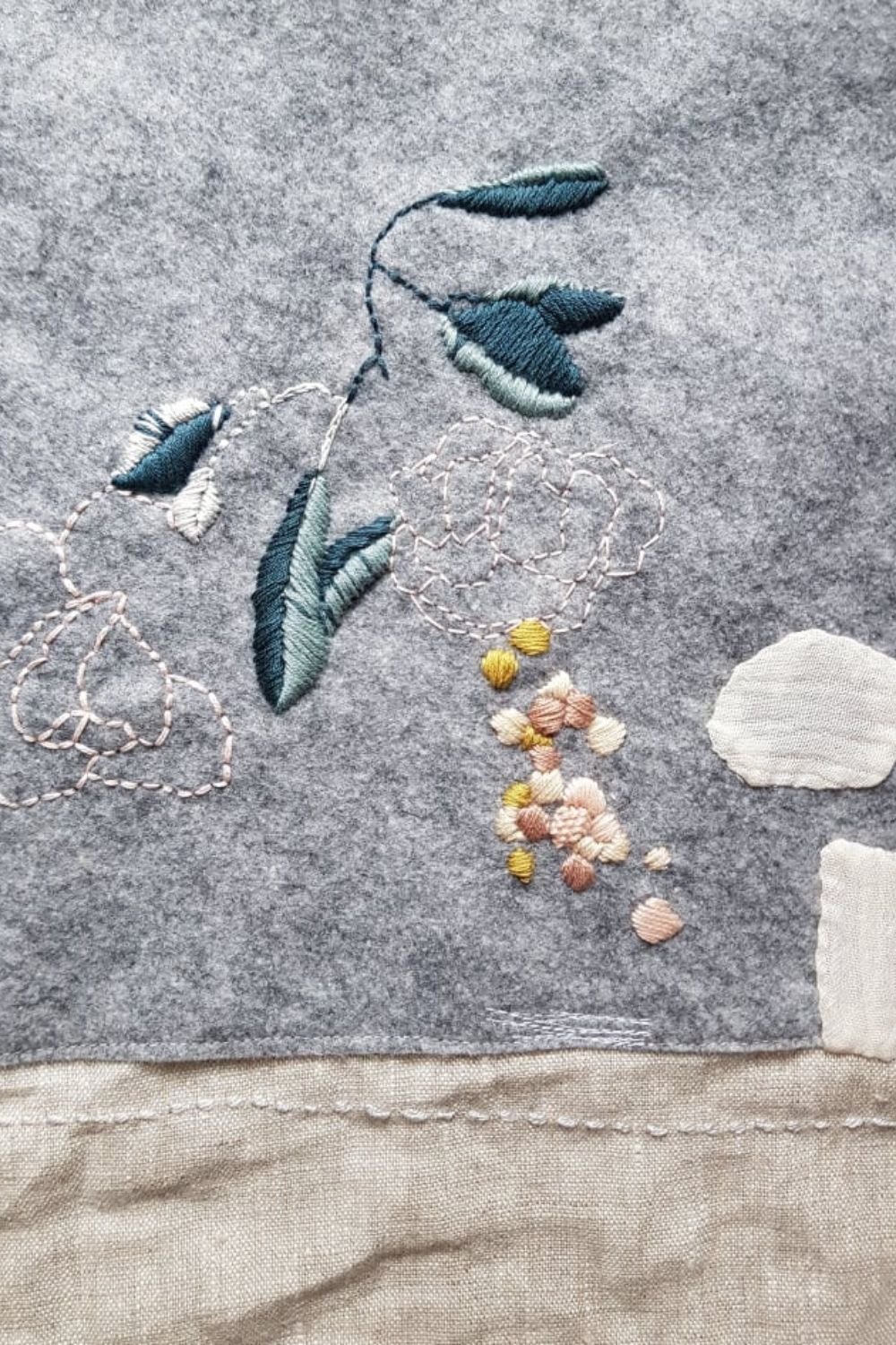 floral embroidery design